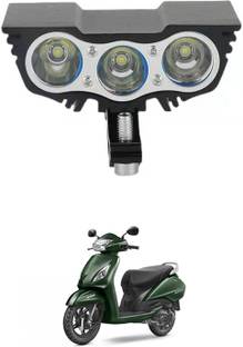 RKPSP 12V Eagle Eye LED White Fog Light,Waterproof Bike/Cars For TVS-Jupiter-125 Fog Lamp Motorbike LED (12 V, 55 W)