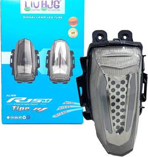LIU HJG Type-2 Multicolor Bike Tail Light Brake Light Motorbike LED (12 V, 12 W)