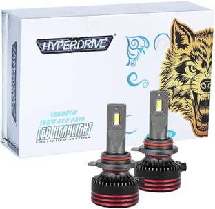 Thump HYPERDRIVE 9012/HIR2 150W LED Headlight Conversion Kit Headlamp Bulbs 6000K Headlight Car LED (12 V, 150 W)