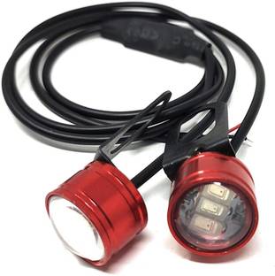 Delhismart MOTORCYCLE STROBE COB LED FLASHING LIGHT SET OF 2(UNIVERSAL) Brake Light Motorbike LED (12 V, 36 W)