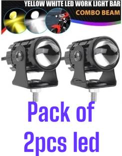 Anaisha Enterprises Bike Led Light Headlight Bulb Motorcycle Fog Lamps Mini Driving Lights Fog Lamp Motorbike LED (12 V, 40 W)