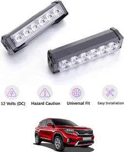 MATIES Dual 6LED/12V Police Light Blue/Red with Remote FlashLight Universal for car 205 Fog Lamp Car LED for KIA (12 V, 55 W)