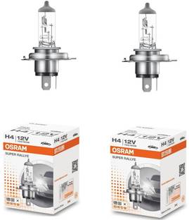 OSRAM Classic H4 Halogen Lamp Headlight Bulb (12V, 100/90W P43t, Pack of 2 Bulbs) Headlight Car Halogen (12 V, 90 W)