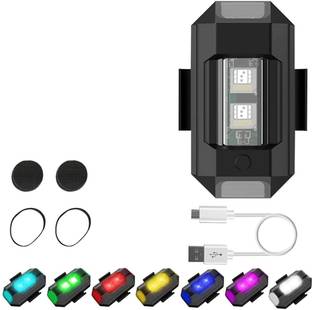 LOVMOTO Motorcycle Helmets led LED Helmet Strip Light Strobe Exterior (Multicolor) (1) Back Up Lamp Motorbike LED (123 V, 10 W)