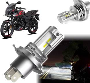 AUTO PEARL H4 HS1 Bulbs Hi-Lo Beam, 900% Brighter 33000LM 30000 Hrs Lifespan for Pulsar 220 Headlight Motorbike LED for Bajaj (12 V, 45 W)