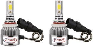K-Drive H8 Double LED Bulbs for H8 Fog Lights Fog Lamp Car, Van LED (12 V, 55 W)