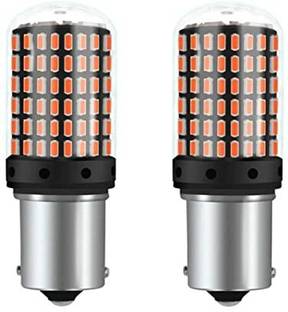 Ride2joy Front Rear Turn Signal Bulb Red Indicator Light Car, Motorbike LED (12 V, 12 W)