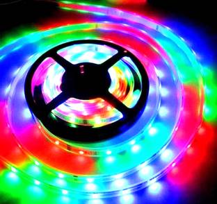 Wizzo 4 Meter - RGB 50 Watt DC 12 Volt Strip Flexible LED Light Interior Light Car LED (12 V, 50 W)