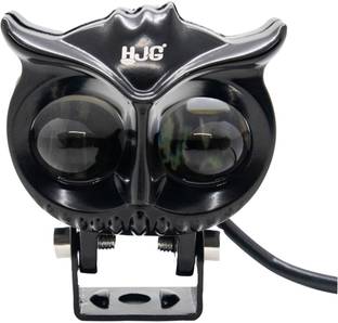 LIU HJG Yellow-White OWL Shape 40W Fog light With Low & High Beam Fog Lamp Car, Motorbike, Truck, Van LED (9 V, 40 W)