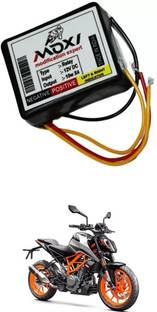 E-Shoppe 16 Different Pattern Flasher Relay for LED& Bulb Indicators For 390 Duke Indicator Light Motorbike LED for KTM (12 V, 24 W)