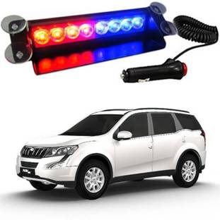 BRPEARl  8 LED Police Car Flashing Lights for - XUV Interior Light Car LED for Mahindra (12 V, 35 W)