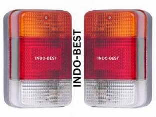 INDO-BEST Assembly Set With Bulbs Suitable for Mahindra Thar 550 DI Car Reflector Light Tail Light Car Halogen for Mahindra (12 V, 21 W)