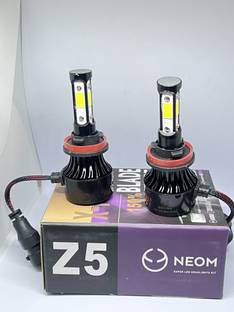 neom 4-Side H8/H11/H16 LED Bulb for Car 80W-12V 3500LM 6000K wide ultra bright light Fog Lamp Car LED (12 V, 80 W)