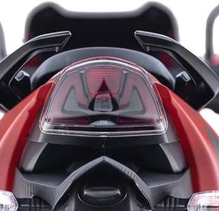 anmol enterprises Compatible for TVS Apache RTR BS6 Red Halogen Brake Lamp OEM Fit Tail Light Motorbike LED for TVS (12 V, 5 W)