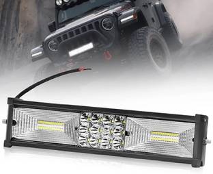 CARZEX SUPER high Beam 6000k Brightness High Power lED Off-Roading (60 LED 11 inch) Headlight Car LED (12 V, 35 W)