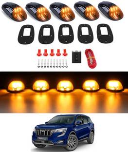 MATIES 12V/Amber Car Roof 5Pcs Mouse Light Suitable For SUV,Jeep,Car,Hummers,Truck-267 Fog Lamp Car, Truck, Van LED for Mahindra (12 V, 55 W)