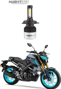 CapeShoppers MT15_V2_H4 NIGHT EYE LED BULB Headlight Motorbike LED for Yamaha (12 V, 72 W)