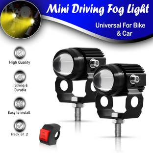 Miwings LED Headlight for Universal For Bike, Universal For Car
