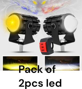 Anaisha Enterprises Bike Led Light Headlight Bulb Motorcycle Fog Lamps Mini Driving Lights Fog Lamp Motorbike LED (12 V, 40 W)