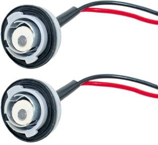 Ovicart Pre-Wired BA15S 1156 Bulb Socket Holders LED Repair Indicator Fog Tail 2x Brake Light Motorbike, Car LED (12 V, 20 W)