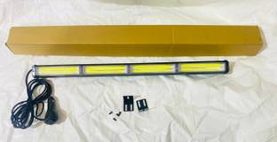 Auto MT 4COB WHITE Traffic Advisor Strobe Light Bar Light Bar Led Flasher 24" 12V 40w Back Up Lamp Car, Van, Truck, Motorbike LED (12 V, 24 W)