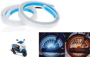 SHOP4U Waterproof 60 CM Flexible Ultra-Fine LED Daytime Running Light Dio Interior Light Motorbike LED for Honda (12 V, 12 W)