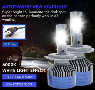 LIU HJG White LED 300 WATT DC 12V-80V Headlight Bulb Headlight Car LED (12 V, 300 W)