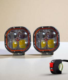 Anaisha Enterprises Bike Led Light Headlight Bulb Motorcycle Fog Lamps Mini Driving Lights Fog Lamp Motorbike LED (12 V, 40 W)