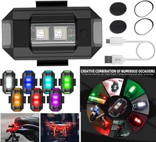 ZRIDE Helmet Light Multi Colour Light All Accessories In Used Dash Light Motorbike, Car LED (5 V, 10 W)