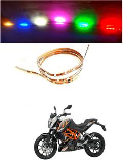 LOVMOTO DC 12 Volt 2.4 Watt Coin Shape LED Module Light Lamp Bulb Multipurpose SG1908 Indicator Light Car, Motorbike LED for KTM (12 V, 12 W)