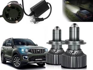 AUTO PEARL H4 Headlights Bulbs Lamp Car Lights Vehicle Hi and Low Beam, 4000LM (037) Headlight Car LED for Mahindra (12 V, 35 W)