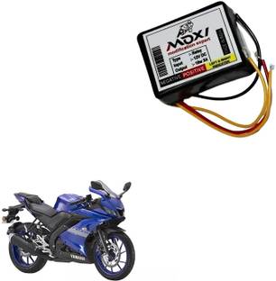 Vagary Bike Hazard Flasher/Blinker Flasher Relay for Yamaha R15 V3 Indicator Light Motorbike LED for Yamaha (12 V, 15 W)