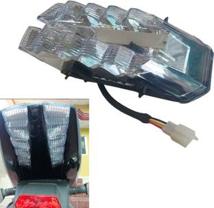 Apsmotiv Tai Tail Light for Bajaj Pulsar 150, UG 3 , Pulsar 180, Pulsar 220F, Break light Tail Light Motorbike Halogen for Bajaj (12 V, 5 W)