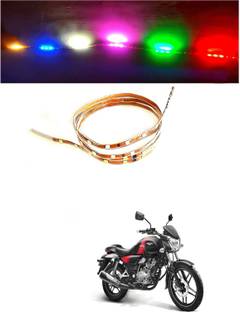 LOVMOTO DC 12 Volt 2.4 Watt Coin Shape LED Module Light Lamp Bulb Multipurpose SG2224 Indicator Light Car, Motorbike LED for Bajaj (12 V, 12 W)