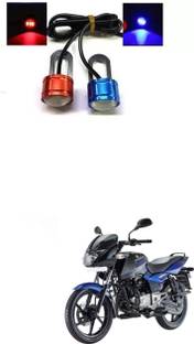 XZRTZ Strobe Light Eagle Eye Red-Blue (1 Pair) 2 Pcs Bike LED Z32 Parking Light Motorbike LED for Bajaj (12 V, 10 W)