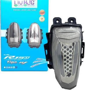 LIU HJG Type-2 Multicolor Bike Tail Light Brake Light Motorbike LED (12 V, 12 W)