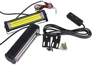 Auto MT 2COB LED BAR Strobe Light 6" 12V 40w/Pair LED Flasher SUV's 4X4 Trucks WHITE Fog Lamp Car, Motorbike, Truck, Van LED (12 V, 24 W)