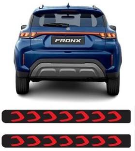 Bubu Car rear Bumper reflector Drl Led brake light for Fronx (Matrix Running light) Brake Light Car LED for Maruti Suzuki (12 V, 12 W)