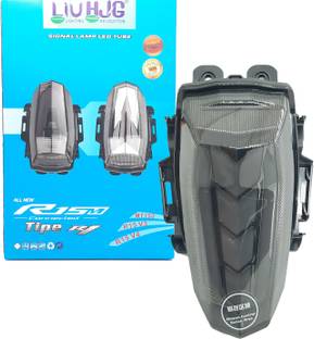 LIU HJG Multicolor Bike Tail Light Brake Light Motorbike LED for Yamaha (12 V, 12 W)