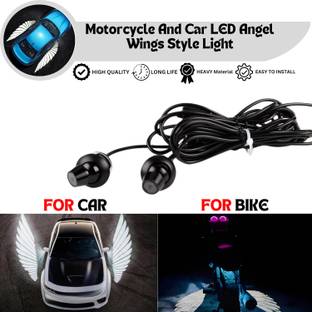 SRPHERE SR10 Car Bike Side Rearview Mirror Welcome Lights Dynamic Projectio Laser light Indicator Light Motorbike LED (12 V, 5 W)