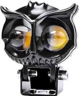INDMOTIVE Motorcycle Fog LED Spot Light White Yellow Fog Lamp Motorbike LED (12 V, 20 W)