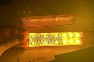 Auto MT MAHINDRA Thar LED Side Fender Indicators Indicators wiD LED Indicators Indicator Light Car LED for Mahindra (12 V, 24 W)