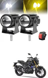 E-Shoppe Mini Driving Fog Light For MT 15 Fog Lamp Motorbike LED for Yamaha (12 V, 24 W)