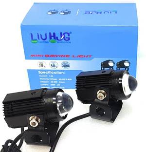hjg Mini Drive Powerful Fog Light (Original) for Motorbike & Car Fog Lamp Motorbike LED (12 V, 10 W)