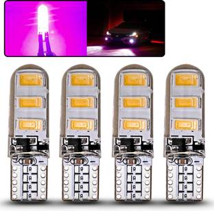 AutoPowerz T10 Pink Color Flashing Parking LED Bulb Parking Light Car, Motorbike LED (12 V, 5 W)
