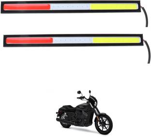 LOVMOTO Universal 17cm LED Underglow Light Strip Strobe Flash Daytime Runing Light g155 Indicator Light Car, Motorbike LED for TVS (12 V, 5 W)