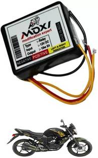 E-Shoppe 16 Different Pattern Flasher Relay for LED& Bulb Indicators For FZ Indicator Light Motorbike LED for Yamaha (12 V, 24 W)