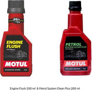 MOTUL MTCD-058 ENGINE FLUSH & PETROL SYSTEM CLEAN PLUS CAR & SUV Oil Flush and Treatment