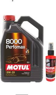 MOTUL 8000 perfomax 0w20 with leather clean combo 0w20 Full-Synthetic Engine Oil