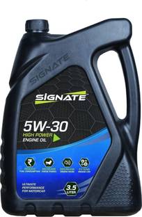 Signate 5W30 New Engine Oil for Petrol & Diesel Car High Performance Engine Oil
